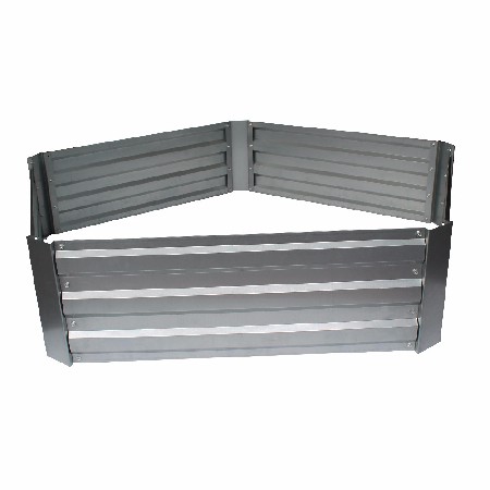 Galvanized Iron Raised Garden Bed and Plant Holder Kit