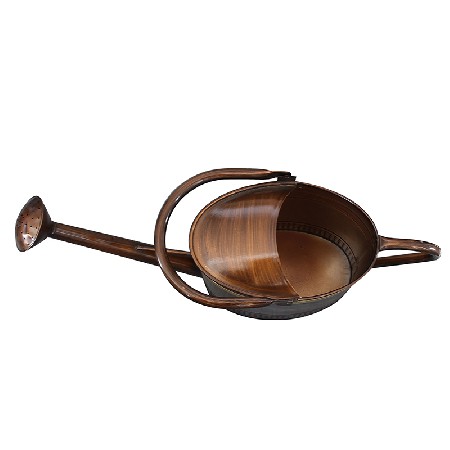 Copper Oval Metal Watering Can