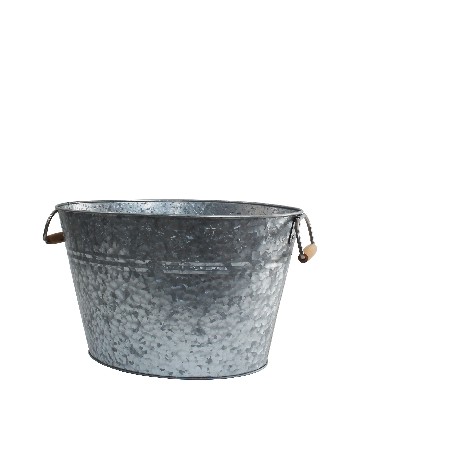 Party time Galvanized metal drink tub