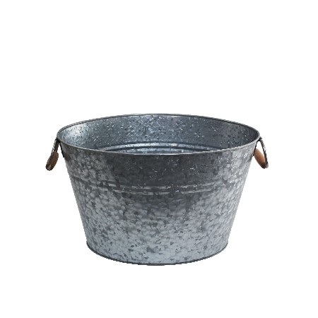 Party time Galvanized metal drink tub