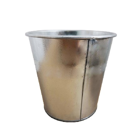 Sliver Galvanized steel storage pail bucket for sale