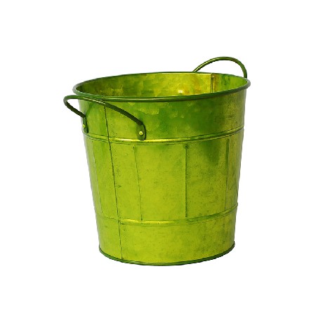 Wholesale ​Rustic style Indoor Outdoor Garden Iron Metal Vintage Bucket Planter