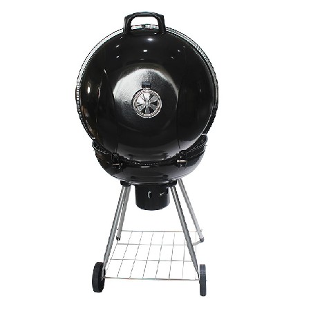 Enamel outer coating 22.3 inch round Large capacity Outdoor Portable Charcoal Barbecue Grill