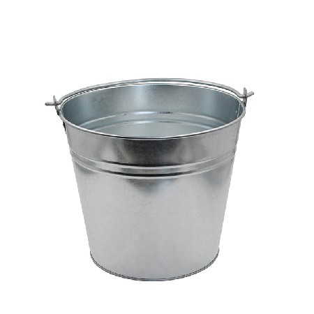 Factory Supplies 12L Galvanized Steel Buckets with Handle